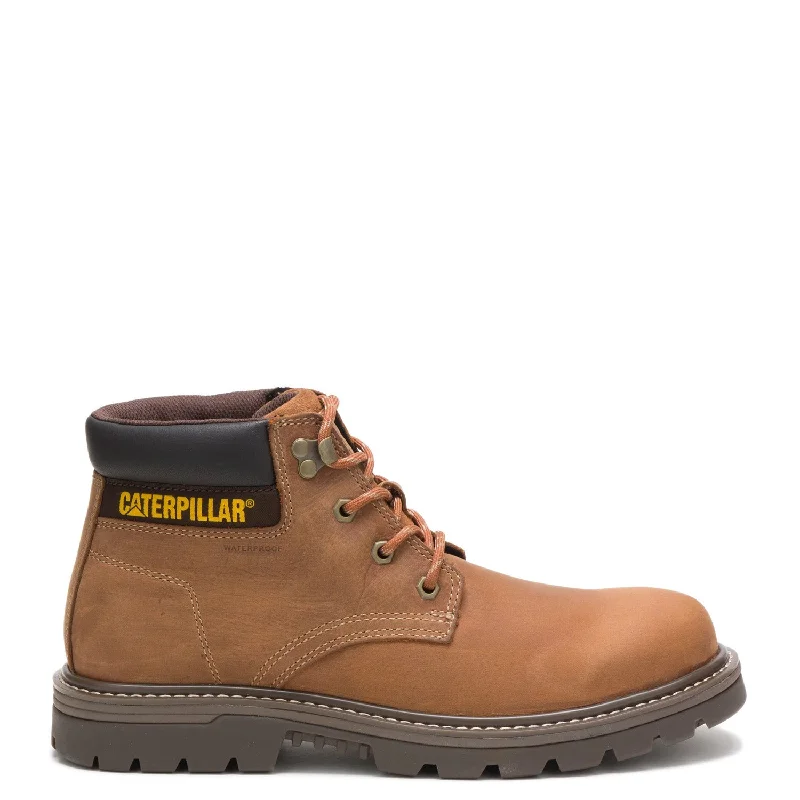 Boots near art districts-CAT Men's Outbase Waterproof Work Boot