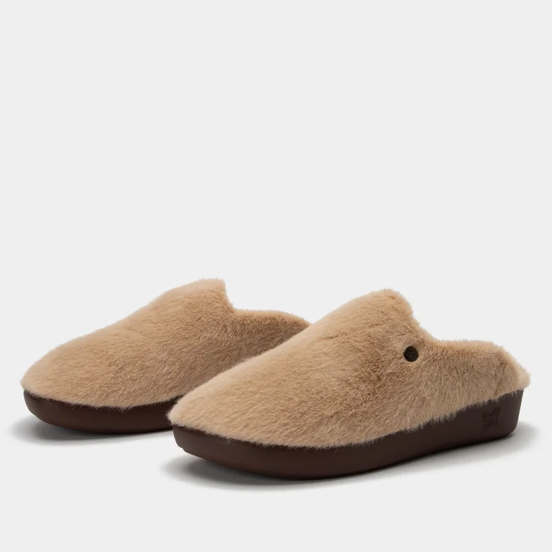 Slippers with cool fit-Leisurelee 2 Natural Slipper