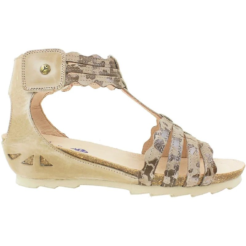 Women's Wanda Panda Bea II WP-10700 Tierra 14 Beige Leather