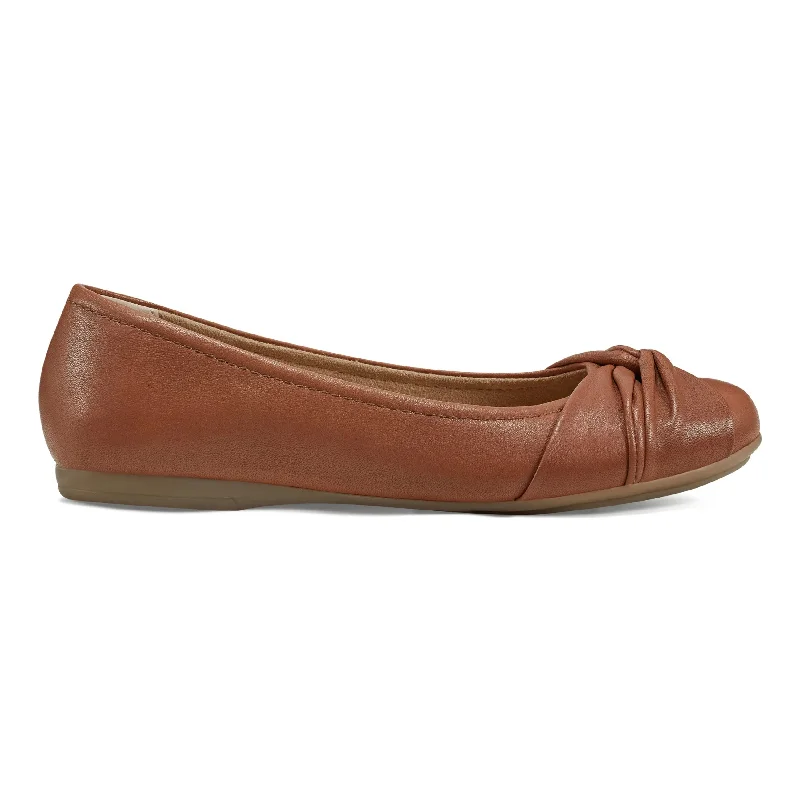 Flats long term rent-Jacci Lightweight Round Toe Slip-on Dress Flats