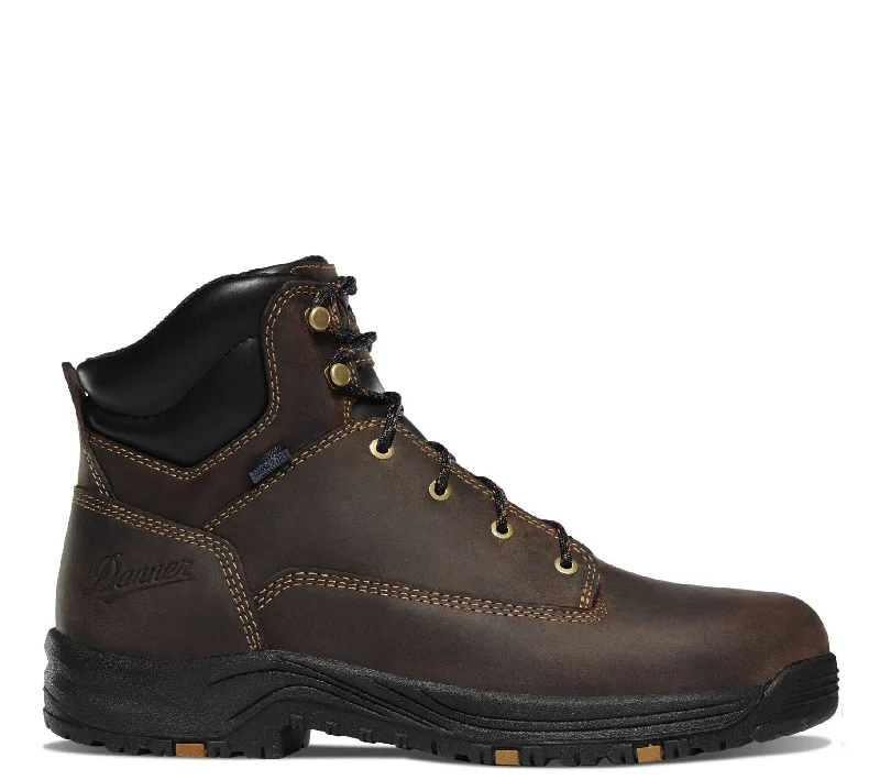 Boots for vacation wear-Danner Men's Caliper 6" Waterproof EH Soft Toe Work Boot