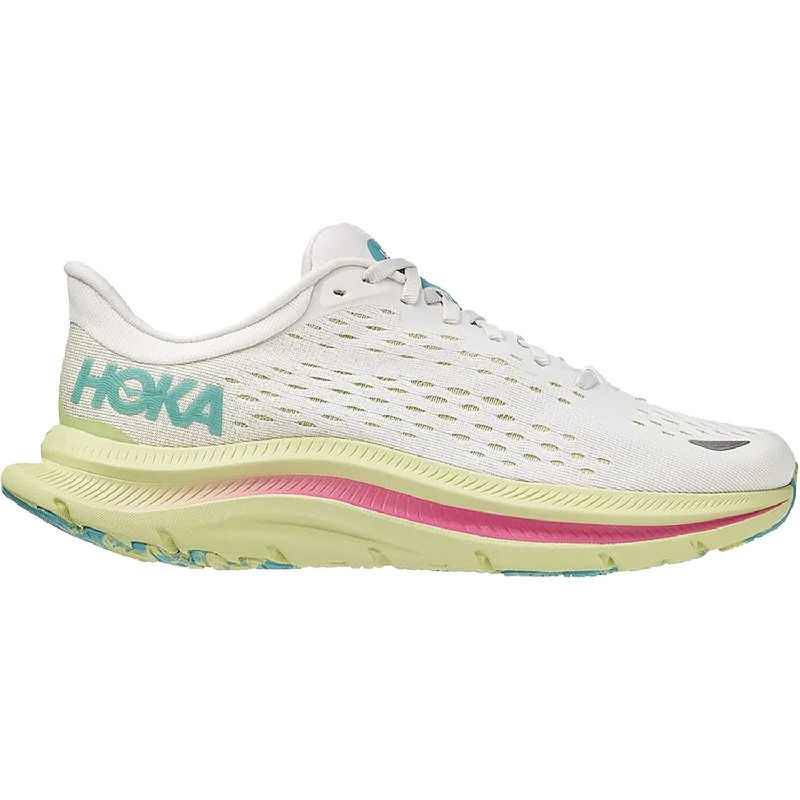 Athletic Shoes with Responsive FitWomen's Hoka One One Kawana Blanc De Blanc Mesh