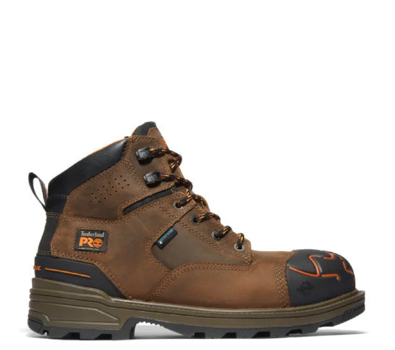 Boots near outlets-Timberland PRO Men's Magnitude 6" Comp Toe Waterproof Work Boot