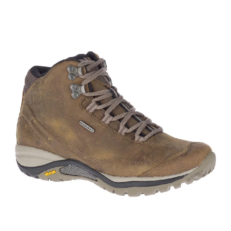 Boots near local markets-Merrell Women's Siren Traveller 3-Mid Waterproof Boot- Brindle / Boulder