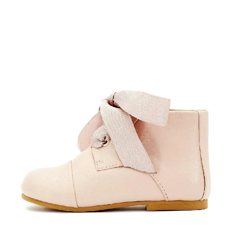 Boots with dim tread-Jane Pink