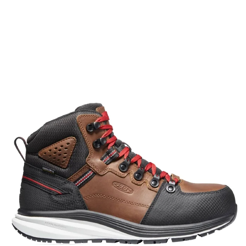 Boots with shared soles-KEEN Utility Men's Red Hook Waterproof Carbon Fiber Toe Work Boot