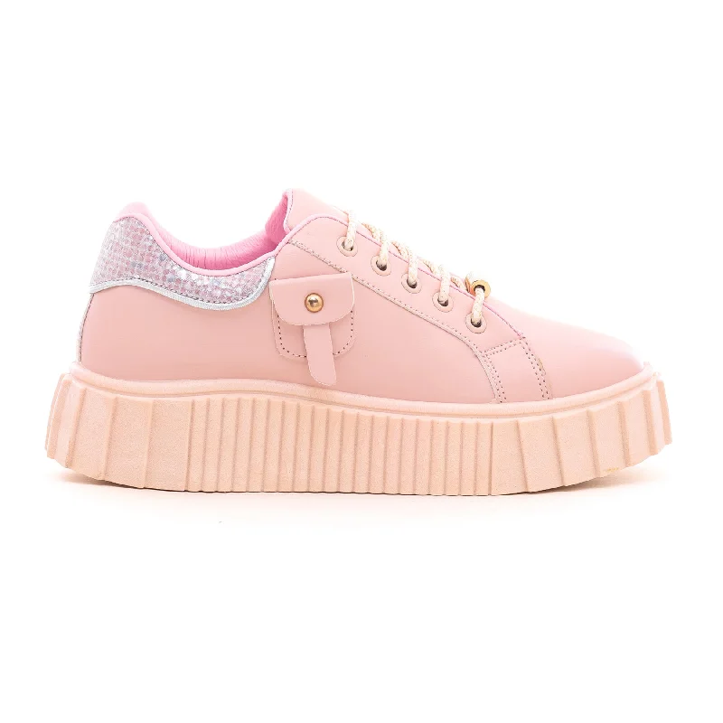 Athletic Shoes with Eco DesignWomen Pink Casual Sneaker AT7199