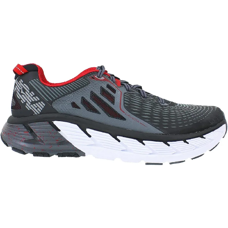 Athletic Shoes with Cool LiningMen's Hoka One One Gaviota Black/Formula One Mesh