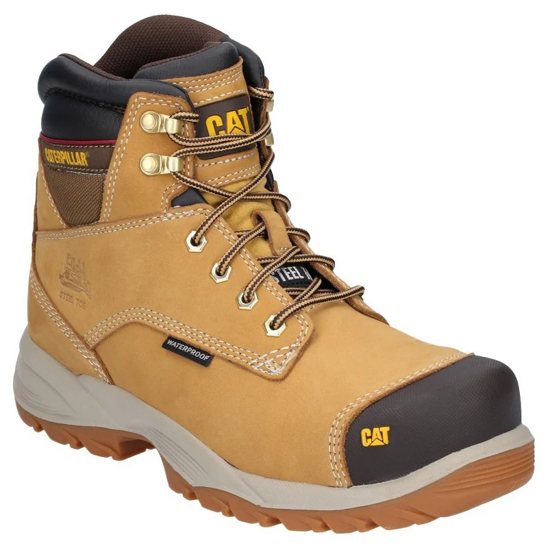 Boots with eco soles-CAT Caterpillar Spiro Safety Boots