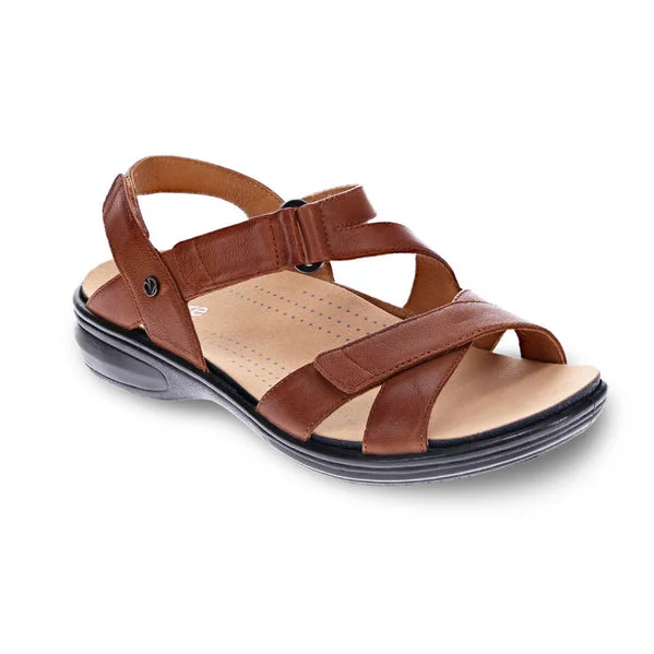 Revere Women's Zanzibar Sandal Cognac