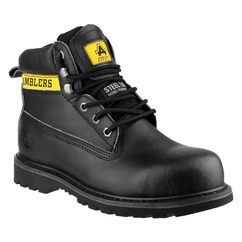 Boots with small soles-Amblers FS9 Safety Boots