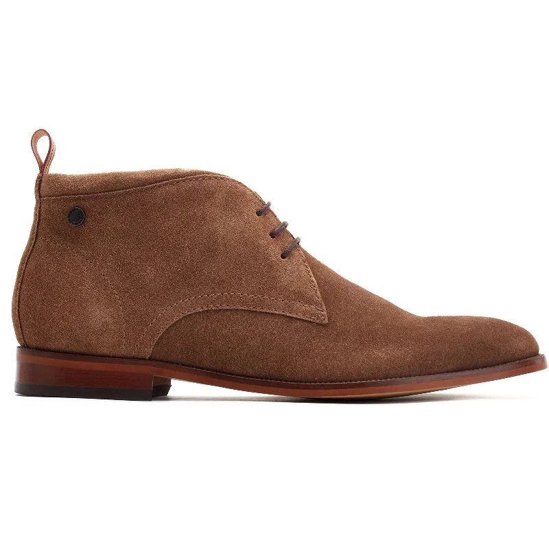 Boots near historical sites-Base London Nolan Chukka Boots