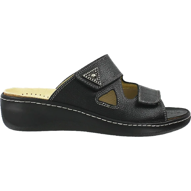 Women's Fidelio Hallux Fabia Bunion Relief 33-709 Black Leather