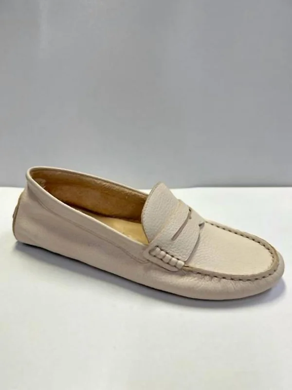 Loafers with cool fit-Women's Drive Loafer In Tumbled Nappa