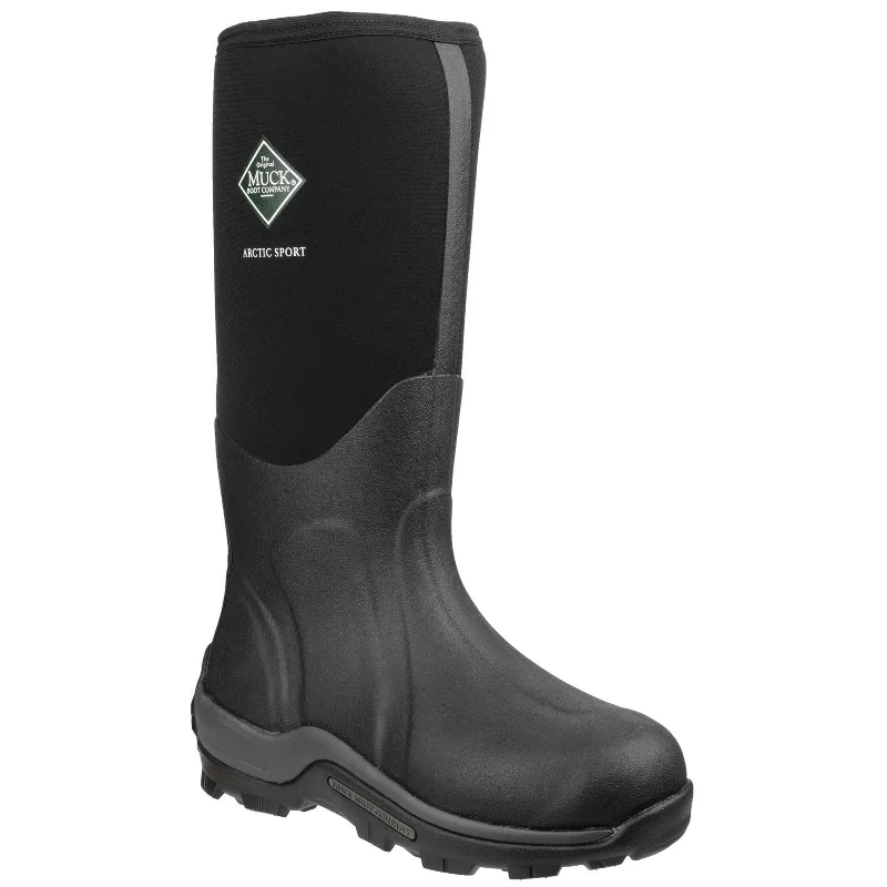 Boots with built-in support-Muck Boots Arctic Sport Wellington Boots