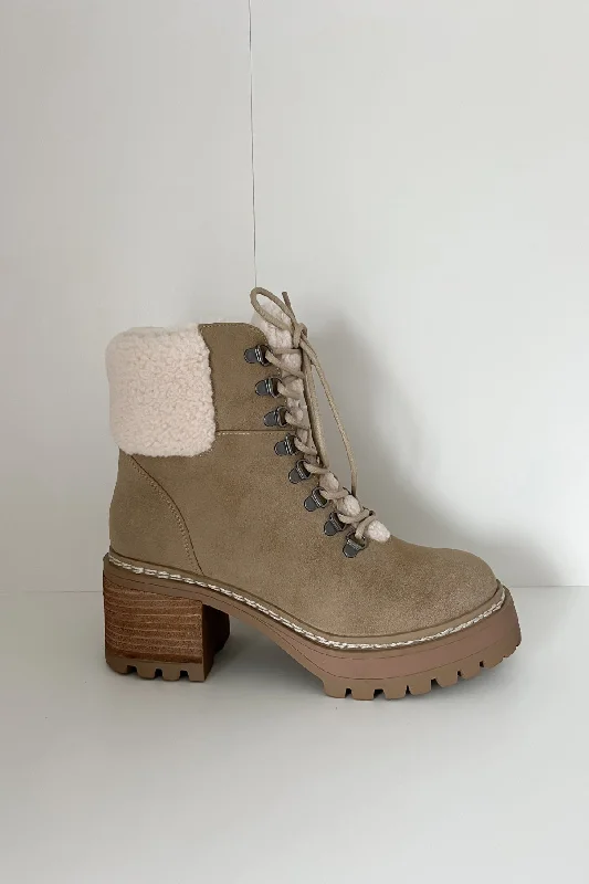 Boots with soft grip-MIA Tiler Sand Combat Boots