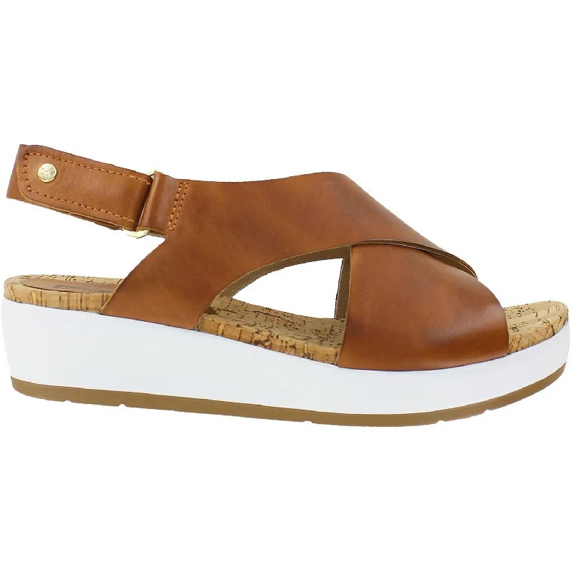 Women's Pikolinos Mykonos W1G-0757 Brandy Leather