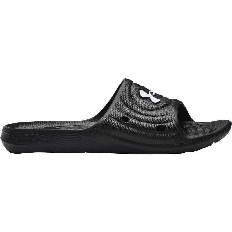 Slippers for cozy evenings-Under Armour Locker IV Sliders - Black