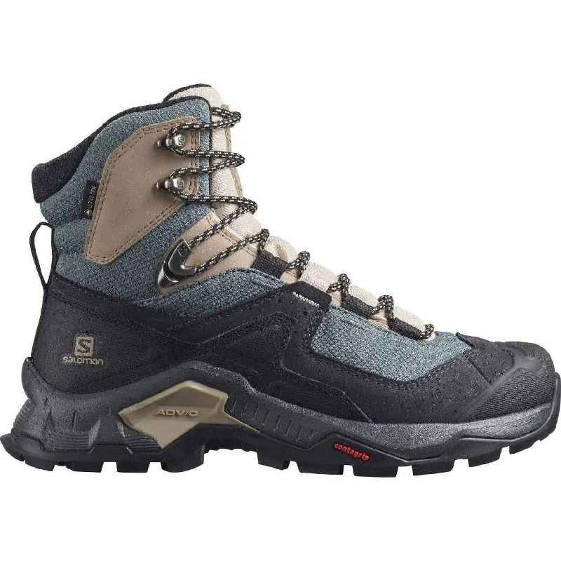 Boots for mindful wear-Salomon Quest Element GORE-TEX Womens Walking Boots - Grey