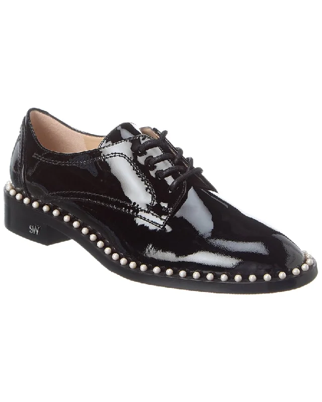 Stuart Weitzman Kiran Pearl Patent Oxford