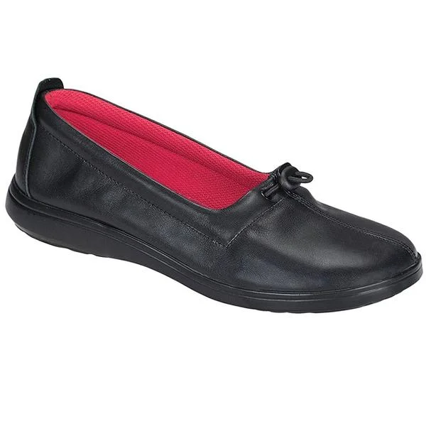 Loafers with retro style-SAS Funk Loafer Black Leather (Women's)