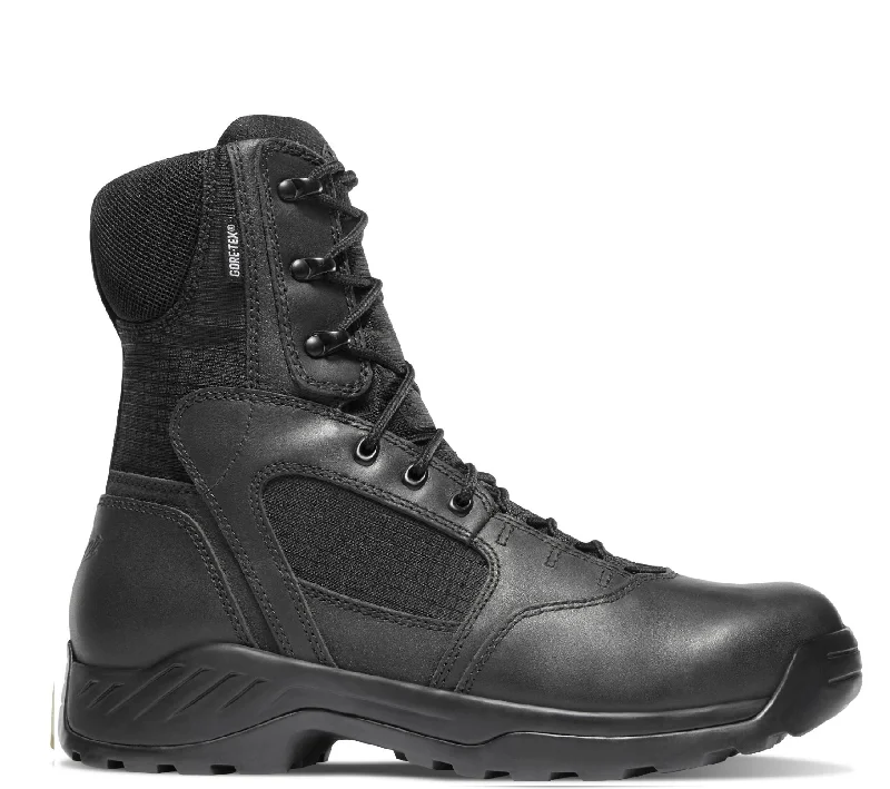 Boots with pet-friendly fit-Danner Men's Kinetic 8" Waterproof Work Boot