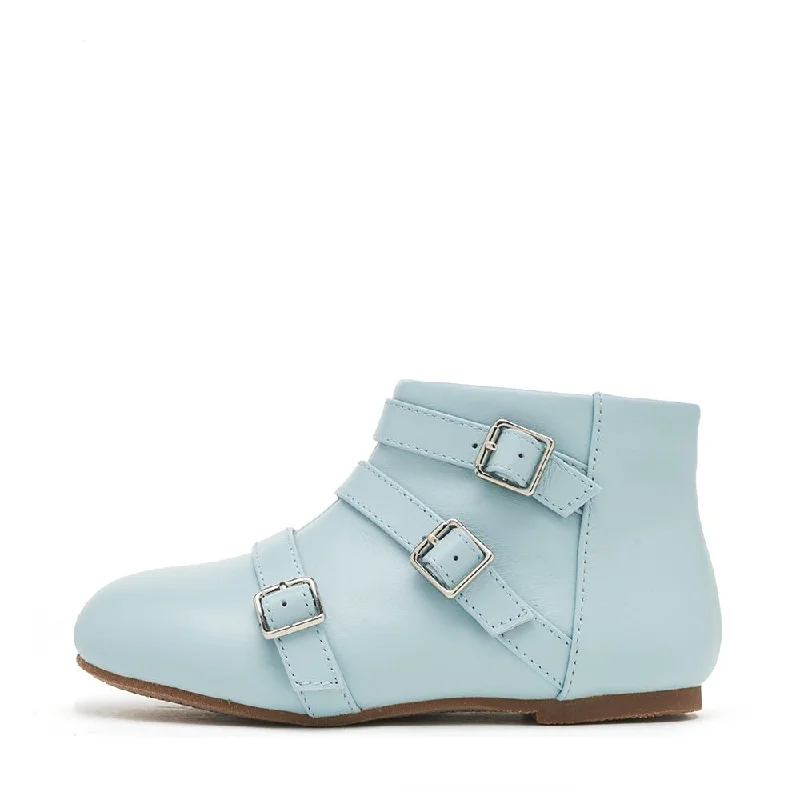 Boots for festivals-Phoebe Leather Blue