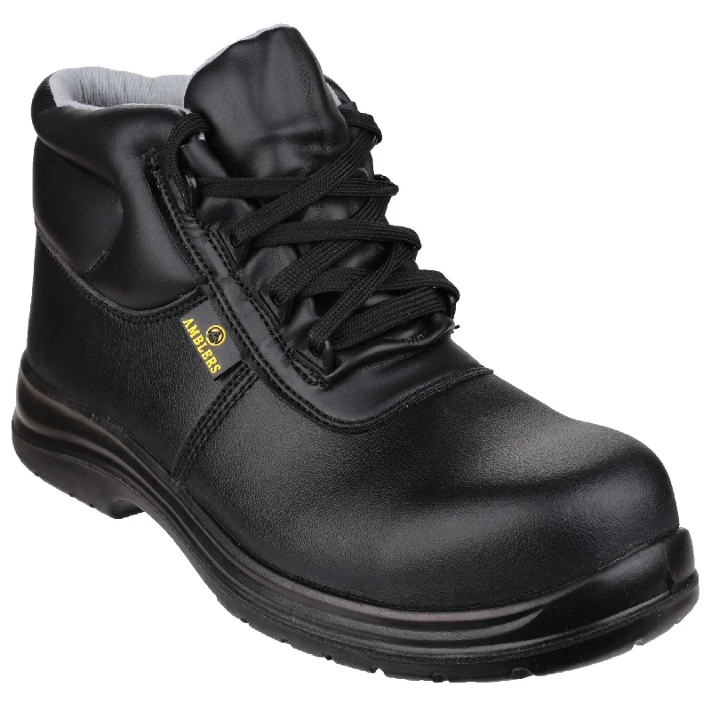 Boots with soft sole-Amblers FS663 Safety Boots