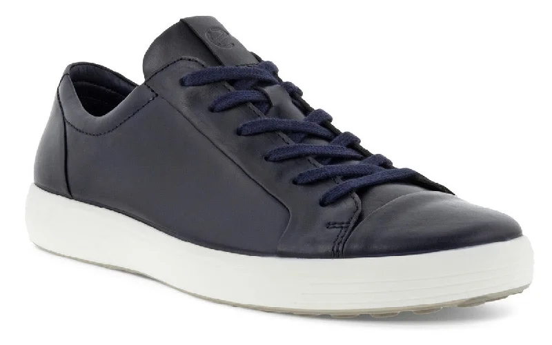 Athletic Shoes for Soft LandingsEcco Men's Soft 7 City Sneaker Night Sky