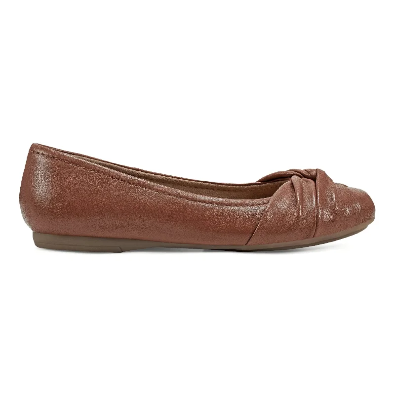 Flats with utilities-Jacci Lightweight Round Toe Slip-on Dress Flats