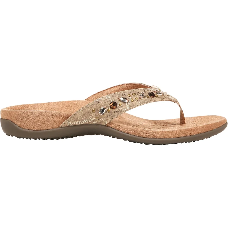 Women's Vionic Lucia Wheat Leopard Synthetic