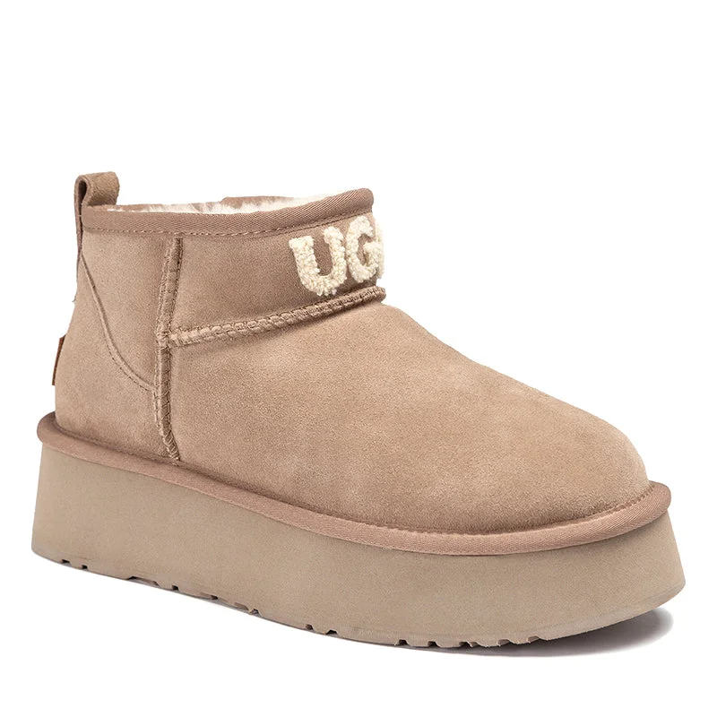 Boots with lightweight feel-UGG Kardash Mini Platform Boots