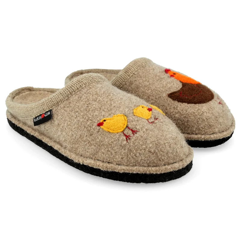 Slippers for rainy days-Haflinger Gallina