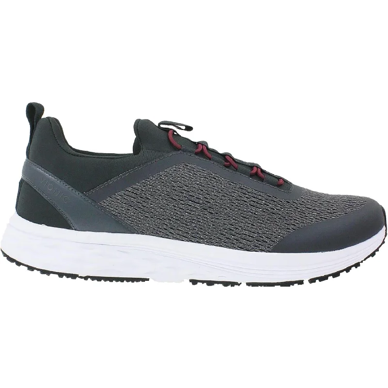 Athletic Shoes for Everyday UseMen's Vionic Morris Dark Grey Mesh