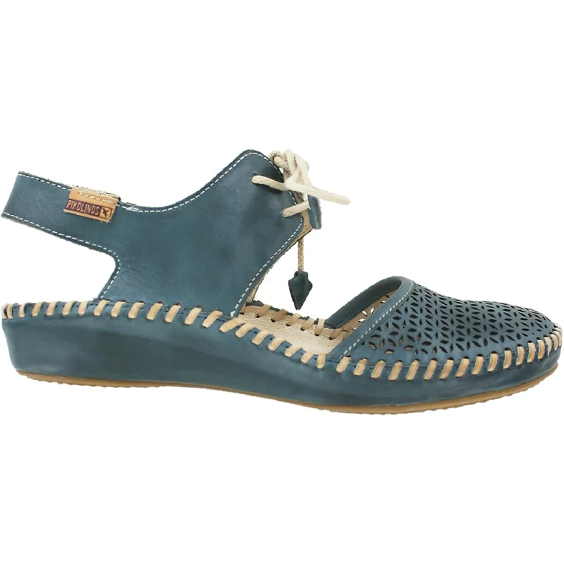 Women's Pikolinos Puerto Vallarta 655-0695 Petrol Leather