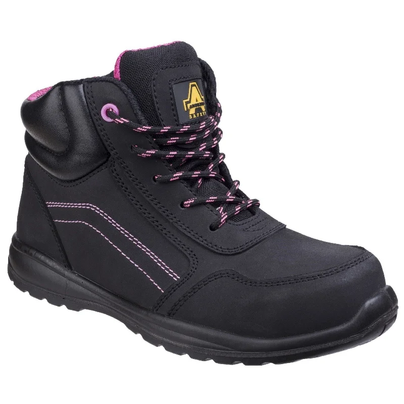 Boots with glass shine-Amblers AS601 Safety Boots