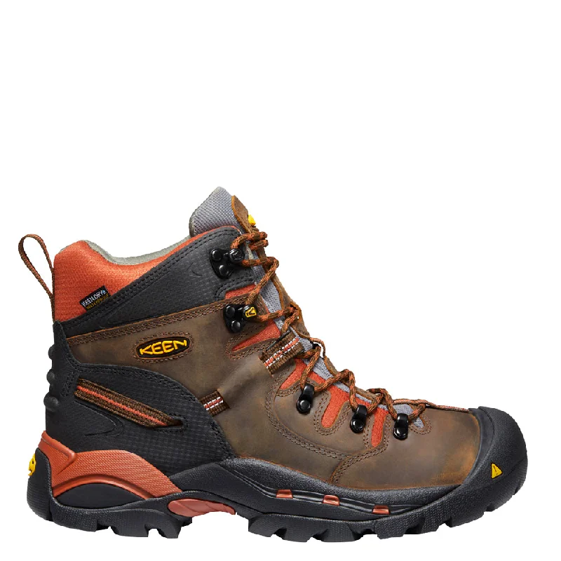 Boots with nearby dining-KEEN Utility Men's Pittsburgh 6" Waterproof Soft Toe Work Boot