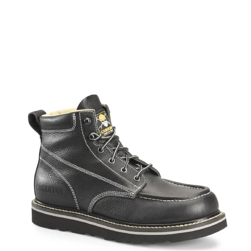 Boots with ventilation-Carolina Men's Moc Wedge 6" Work Boot