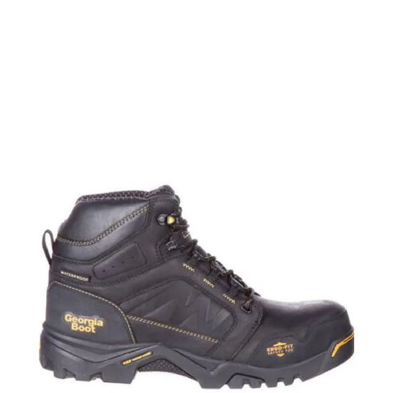 Boots for affordable wear-Georgia Boot Men's Amplitude 6" Waterproof EH Comp Toe Hiker Work Boot