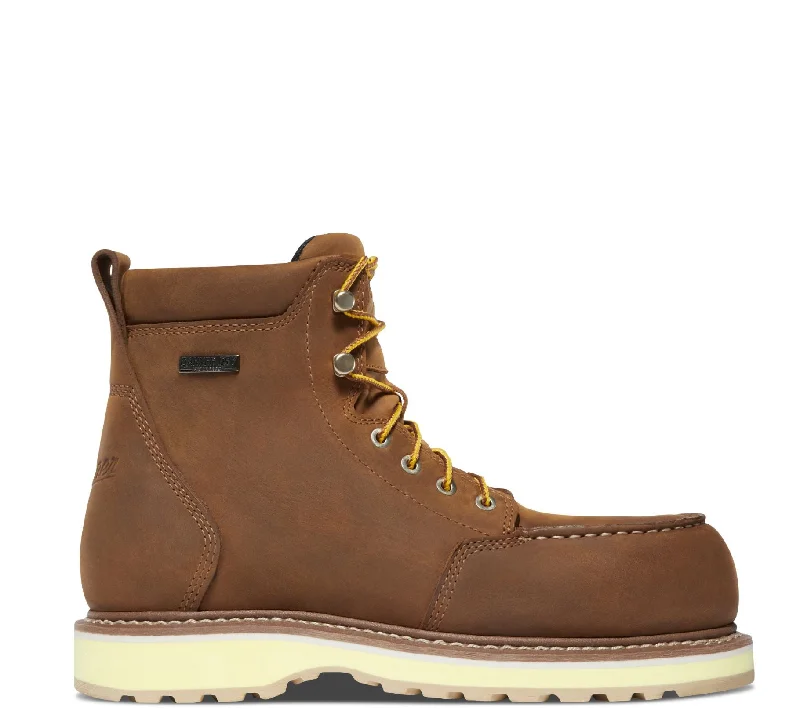 Boots with mood soles-Danner Women's Cedar River 6" Waterproof EH Aluminum Toe Moc Toe Boot