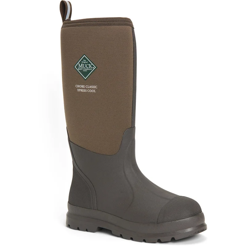 Boots with updated soles-Muck Boots Chore Classic Tall Xpress Cool Wellington Boots