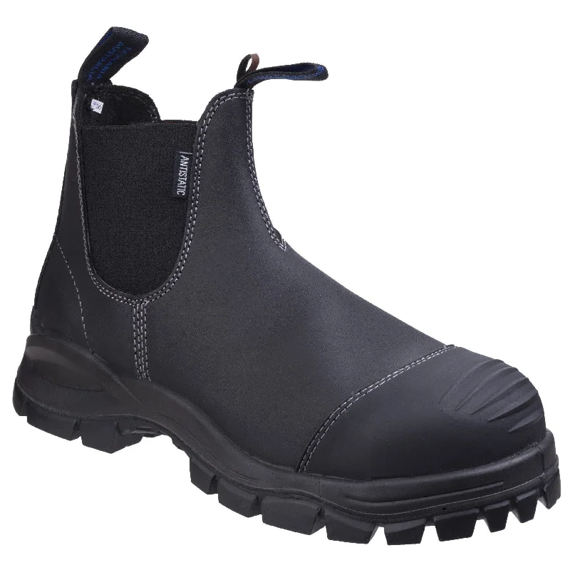 Boots with neat grip-Blundstone 910 Safety Boots