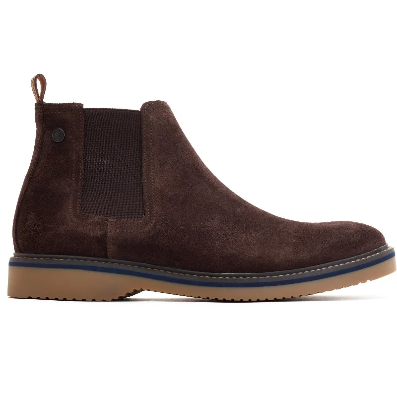 Boots with soft support-Base London Hooper Chelsea Boots