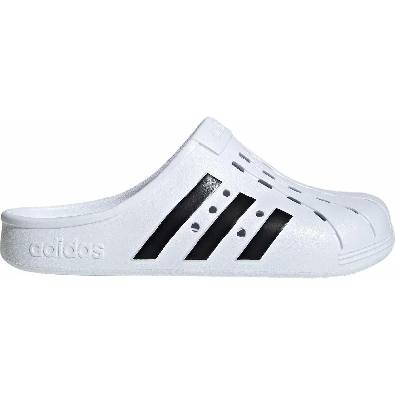 Slippers for holiday season-adidas Adilette Sliders - White