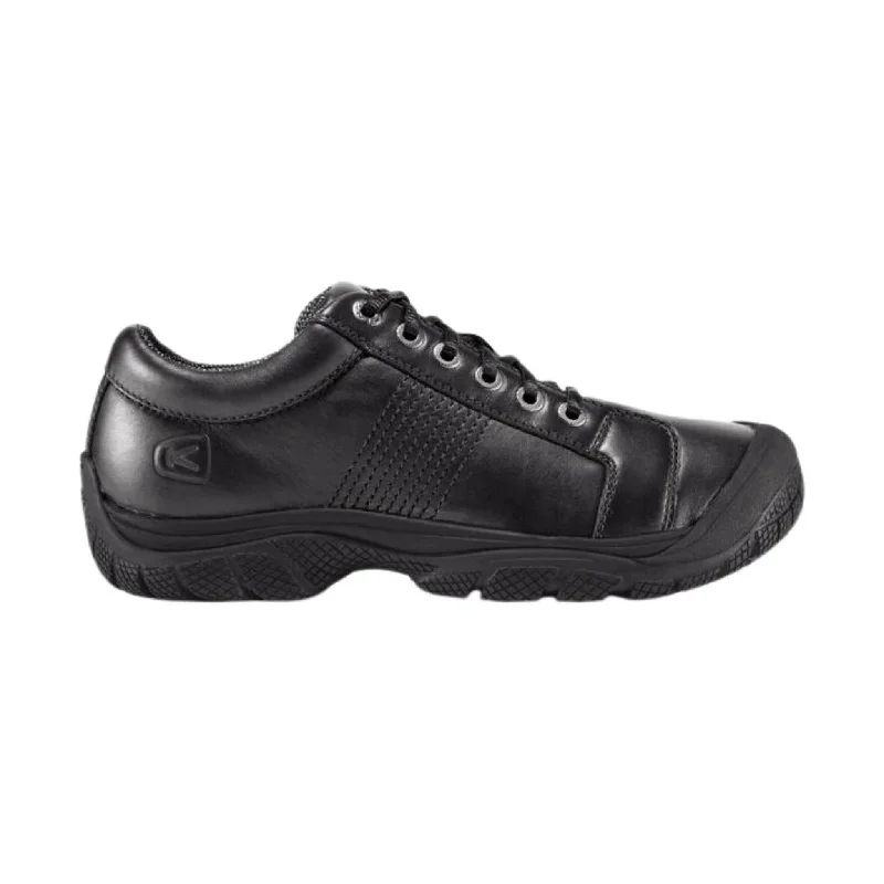 Keen Utility Women's PTC Dress Oxford Non-Safety Soft Toe Work Shoes - Black