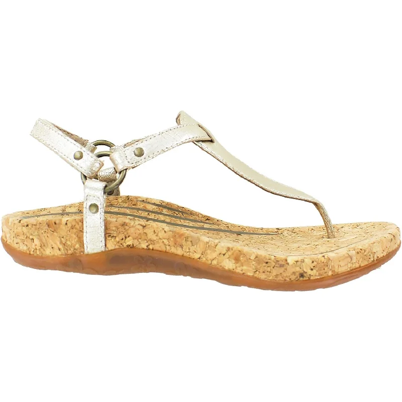 Women's Aetrex Emilia Gold Synthetic