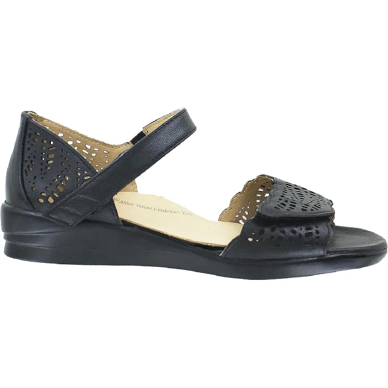 Women's Ziera Daphne Black Leather