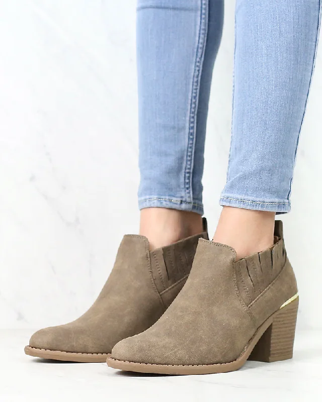 Boots near mountains-Maude - Nubuck Chelsea Ankle Boot - More Colors