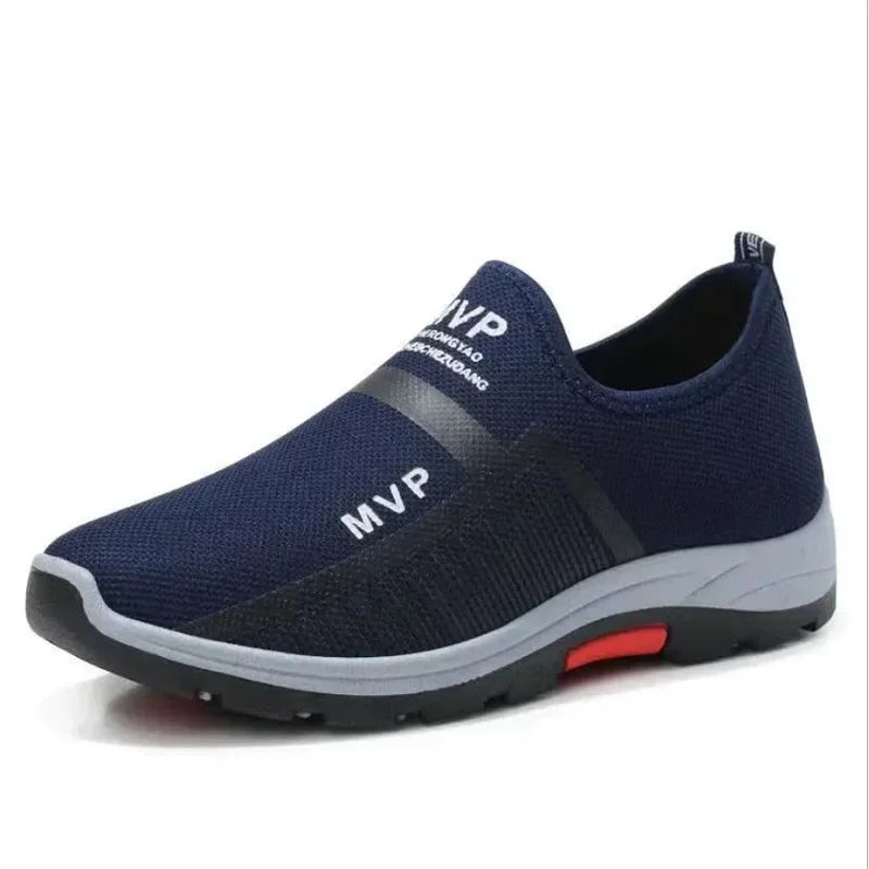 Blue men sneakers