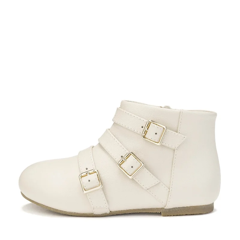 Boots for casual outings-Phoebe Leather White